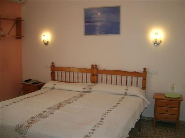 Pension Las Tres Golondrinas Playa DPlaya Des Figueral Esterno foto